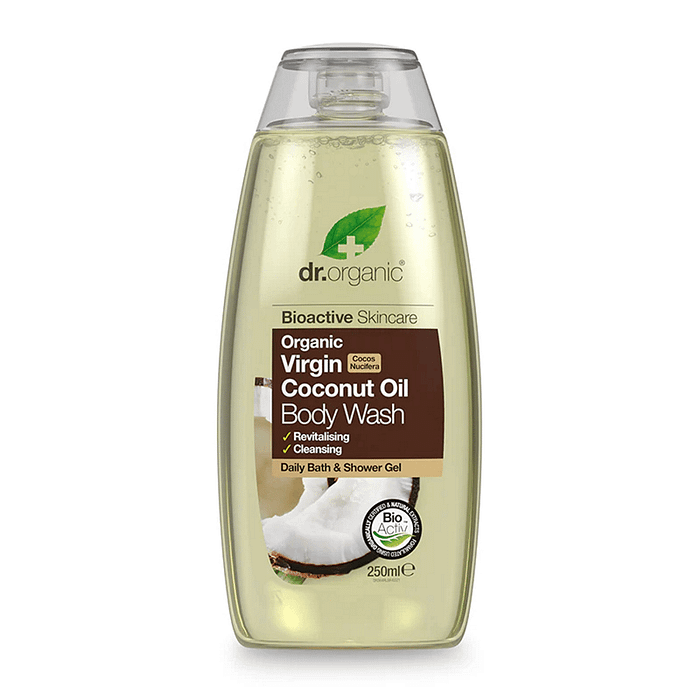 Gel de Duche Óleo de Coco Virgem, com ingredientes biológicos