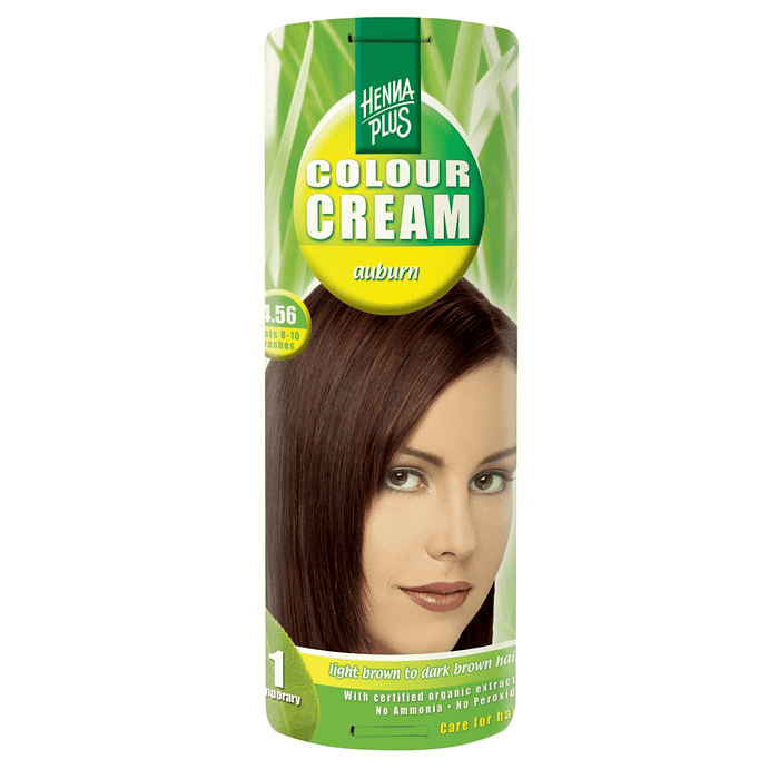 Colour Cream 4.56 Auburn, coloração em creme