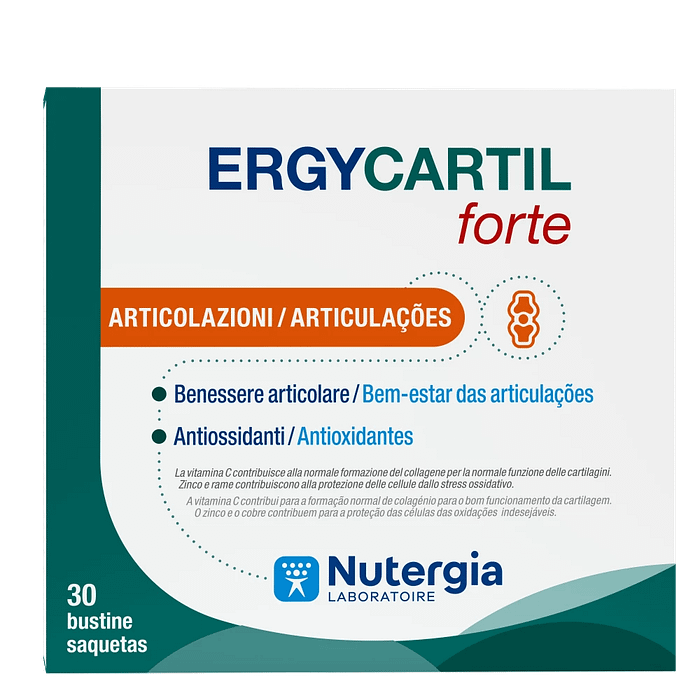Ergycartil Forte, suplemento alimentar em saquetas