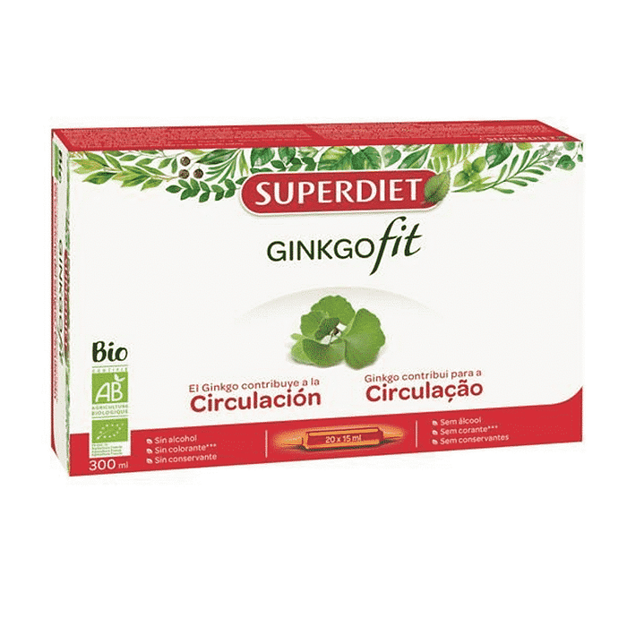 Ginkgofit, suplemento alimentar biológico