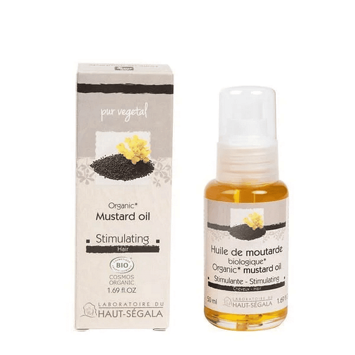 Óleo de Mostarda, com ingredientes biológicos