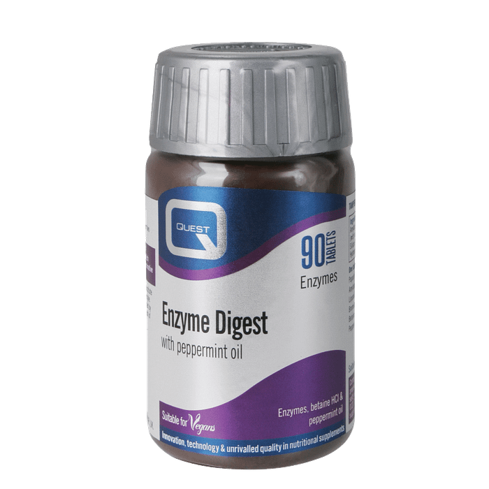 Enzyme Digest, sem glúten, sem lactose, sem sal, vegan e veegtariano