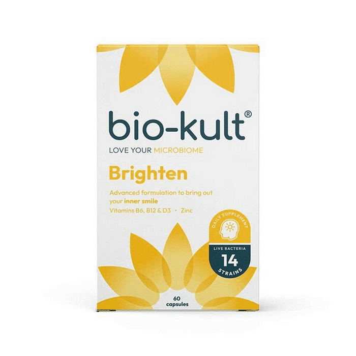 Bio-Kult Brighten, suplemento alimentar sem glúten