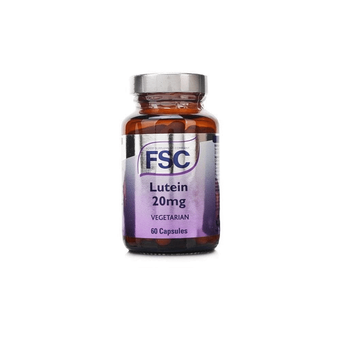 Lutein 20 mg, suplemento alimentar vegan e vegetariano