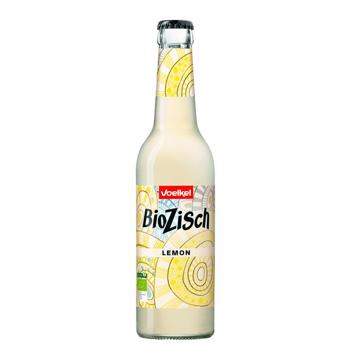 BioZisch Limão, com ingredientes biológicos, adequado a vegans