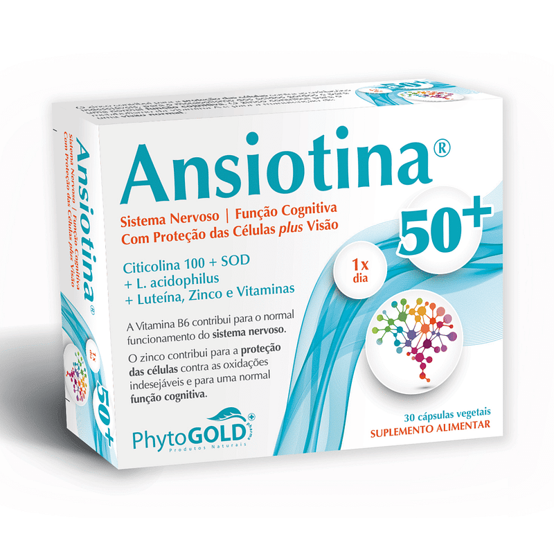 Ansiotina 50+, suplemento alimentar