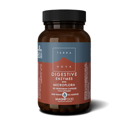 Digestive Enzymes With Microflora Suplemento Alimentar Terra Nova