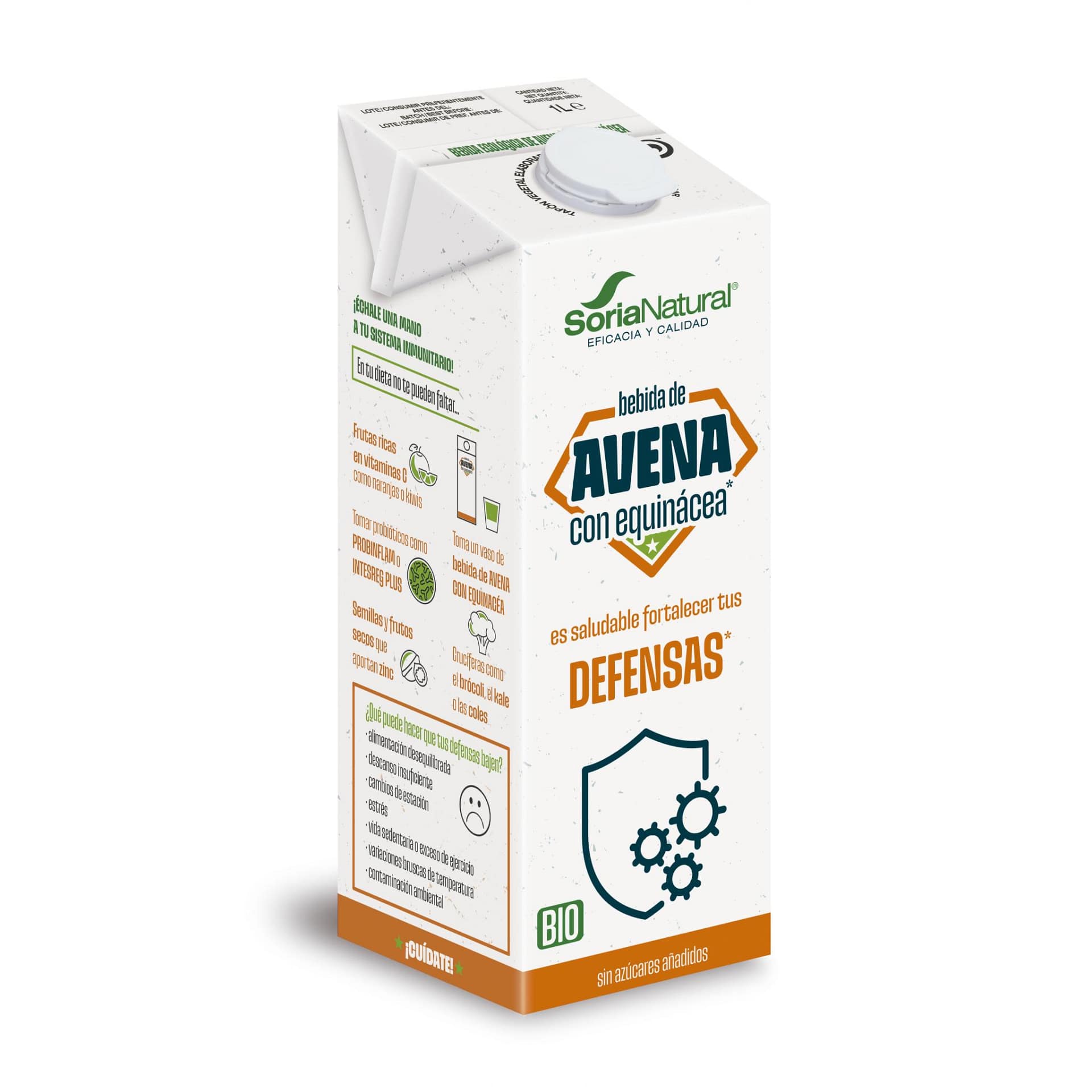 Bebida Aveia Equinacia Biológica Soria Natural Alimentação Sistema Imunitário