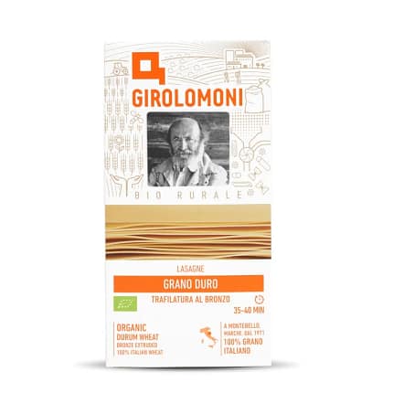 Massa Lasanha Sêmola Trigo Duro Alimentação Girolomoni