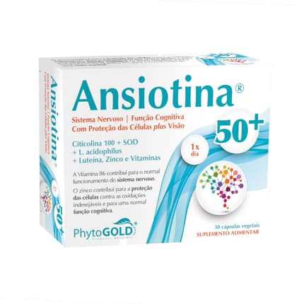 Ansiotina 50+ Suplemento Alimentar Phytogold