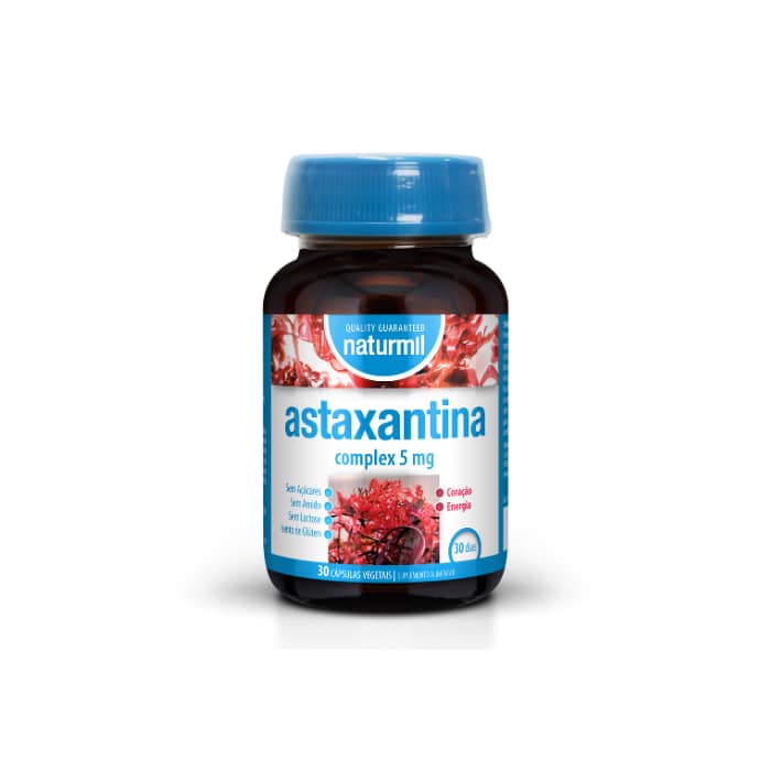 Astaxantina Suplemento Alimentar Naturmil Energia Fadiga