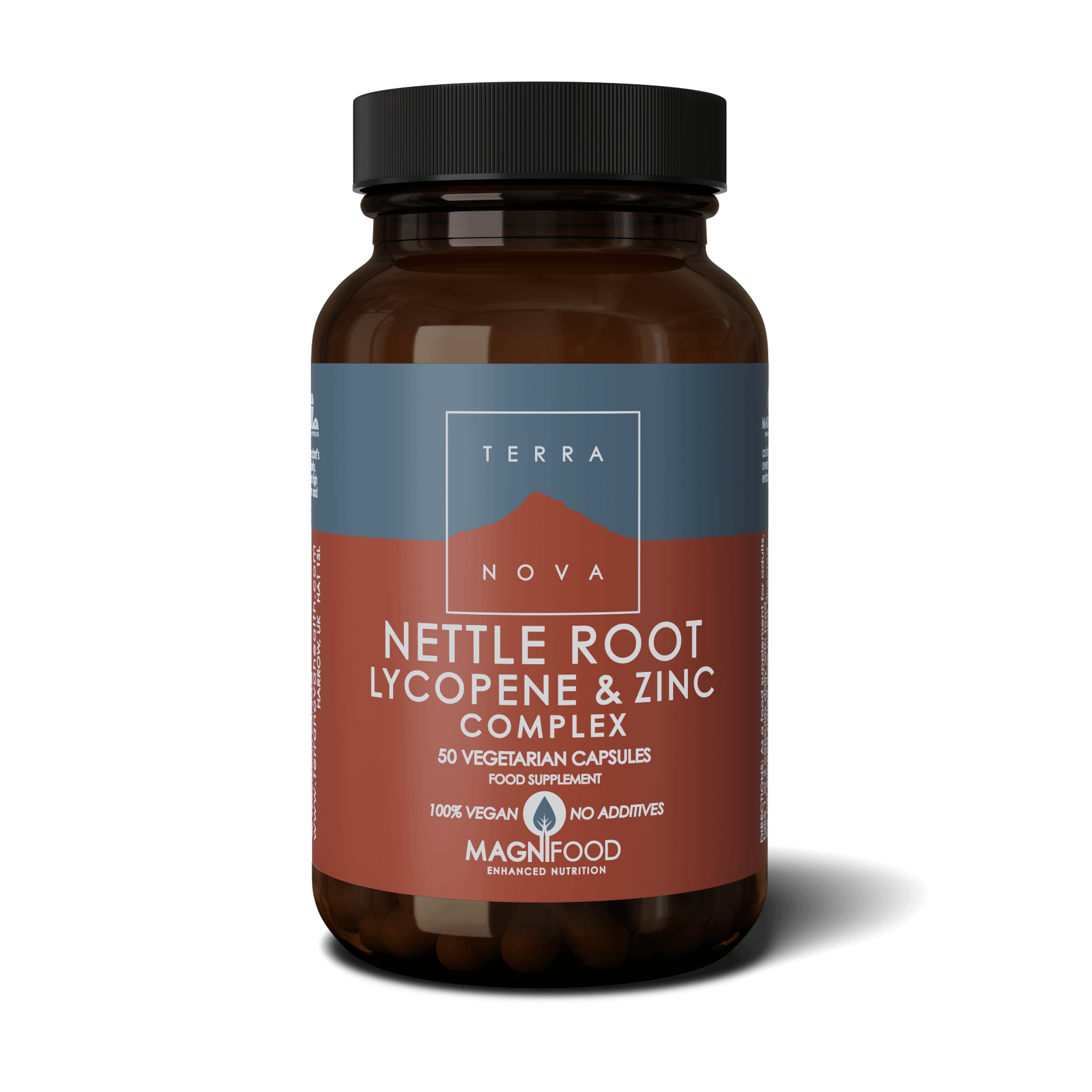 Nettle Root, Lycopene & Zinc Complex Suplemento Alimentar Terra Nova Nettle Root, Lycopene & Zinc Complex Suplemento Alimentar Terra Nova