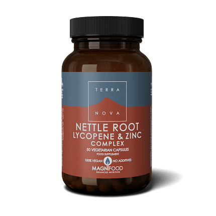 Nettle Root, Lycopene & Zinc Complex Suplemento Alimentar Terra Nova