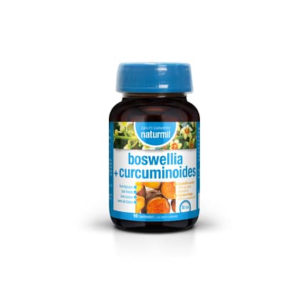 Boswellia + Curcuminoides Suplemento Alimentar Naturmil Antioxidante Anti-inflamatório Antimicrobiano