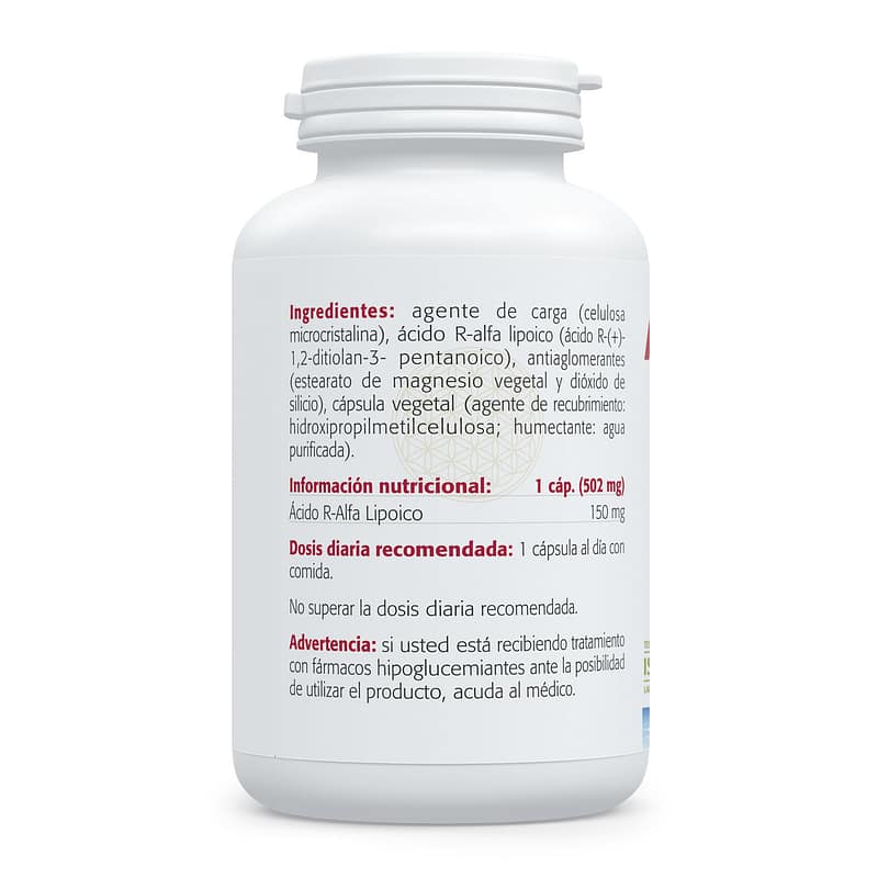 Ácido Alfa-Lipóico R+ Antioxidante Suravitasan Suplemento Alimentar