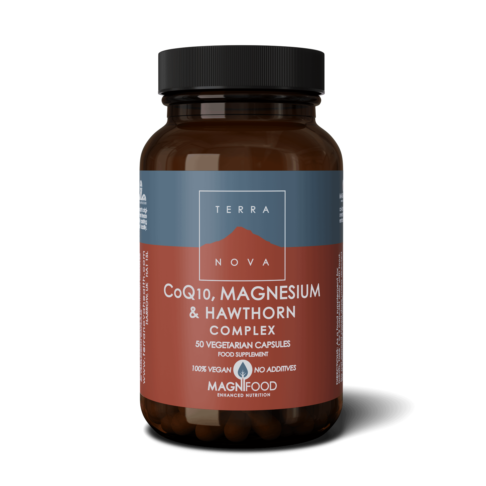 CoQ-10, Magnesium & Hawthorn Suplemento Alimentar Terra Nova CoQ-10, Magnesium & Hawthorn Suplemento Alimentar Terra Nova