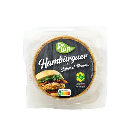 Hambúrguer Seitan com Tremoço Vegan Daflori Alimentação