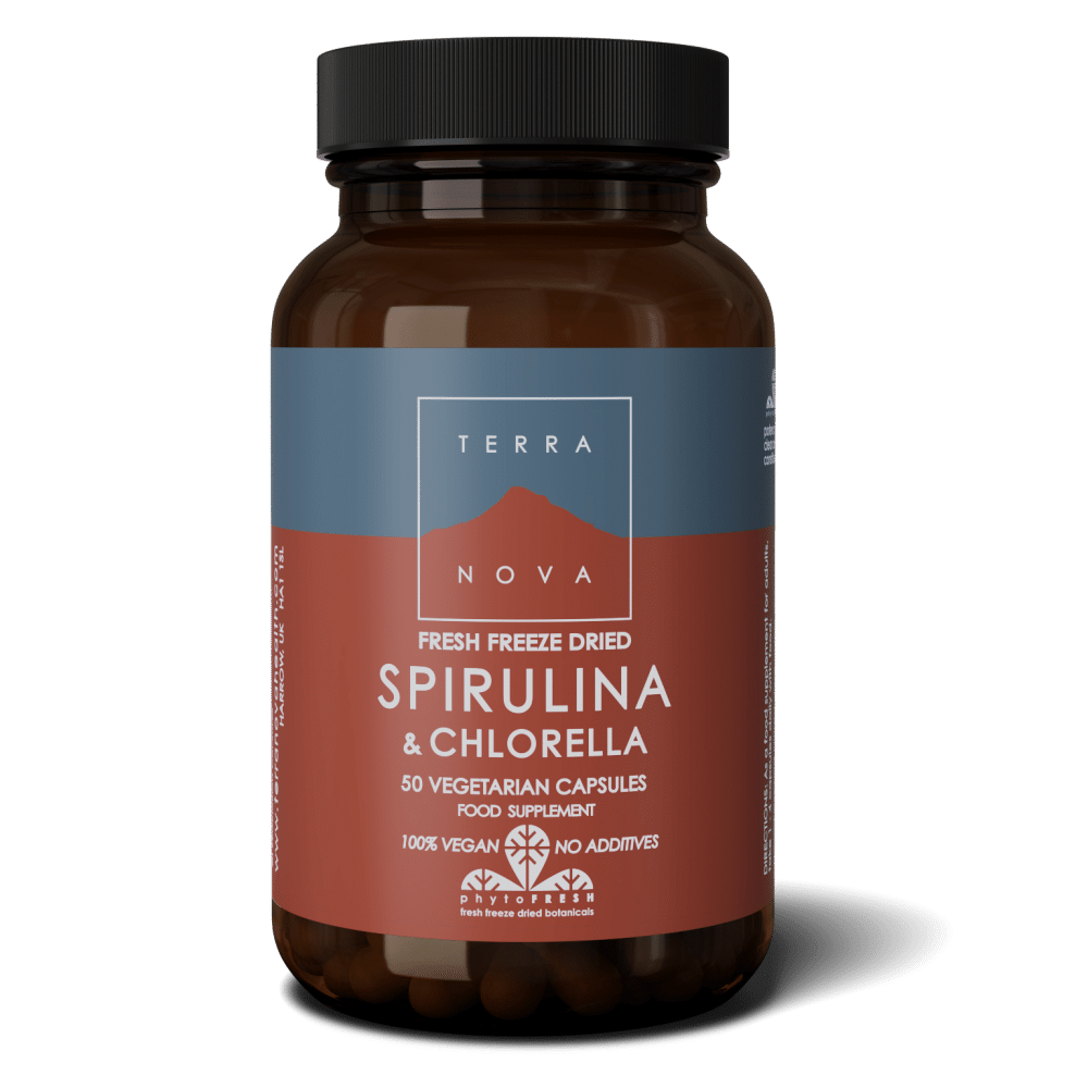 Suplemento SPIRULINA CHLORELLA Suplemento SPIRULINA CHLORELLA