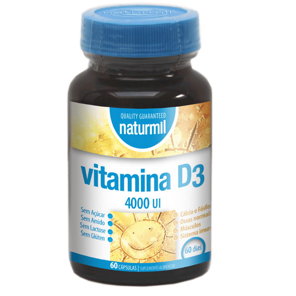 vitamina D3 Vitamina D3 4000UI, suplemento alimentar sem açúcar, sem amido, sem glúten, sem lactose