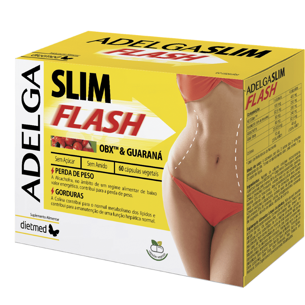Adelgaslim Flash Adelgaslim Flash, sem glúten, sem lactose