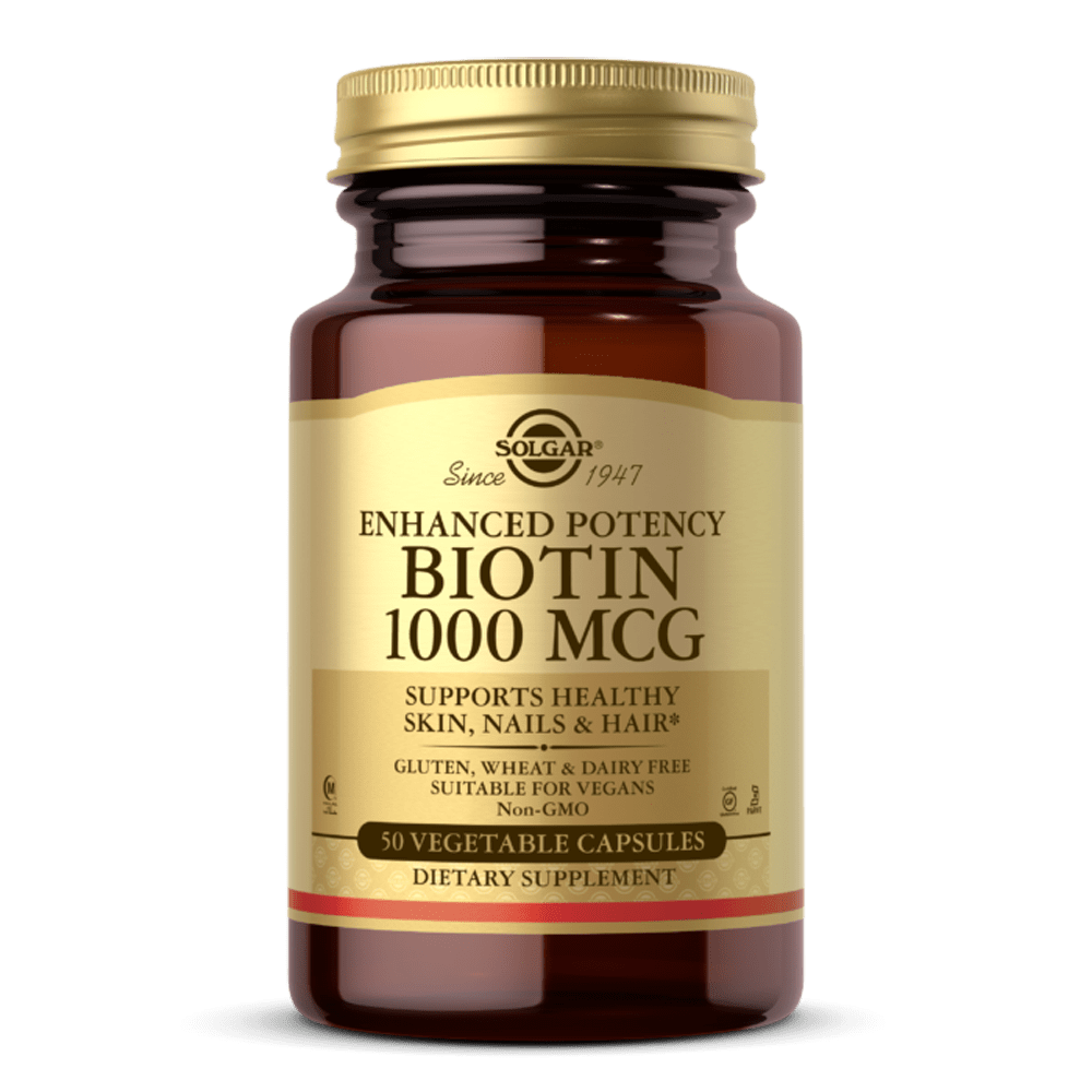 Suplemento Biotina 1000 MCG Suplemento solgar Biotina 1000 MCG