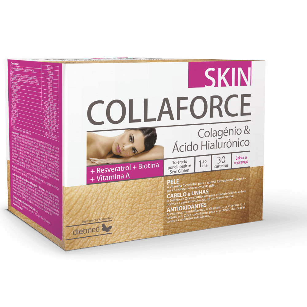 Collaforce Skin Carteiras Collaforce Skin, suplemento alimentar sem glúten