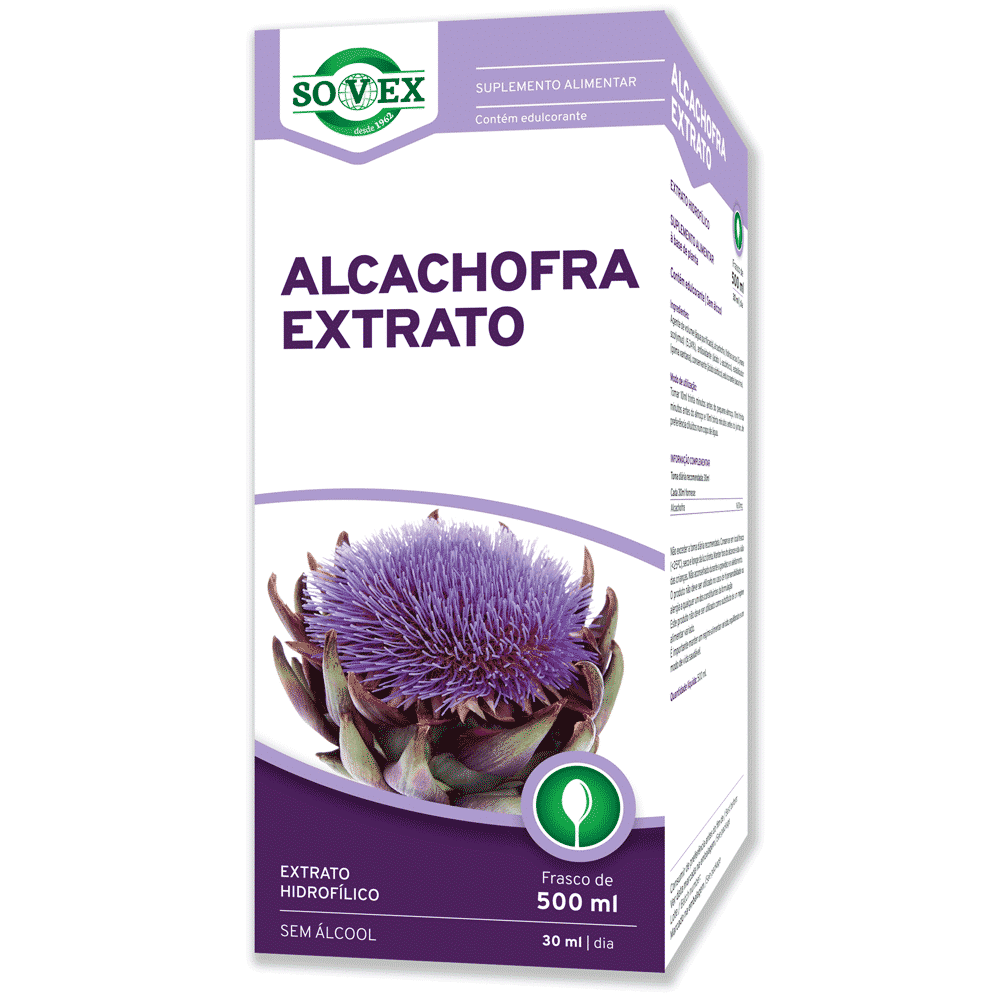 ALCACHOFRA_EXTRATO-HIDROFILICO_suplemento-sovex Alcachofra Extrato Hidrofílico, suplemento alimentar