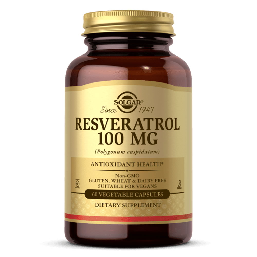 RESVERATROL 100 MG suplemento solgar RESVERATROL 100 MG suplemento solgar