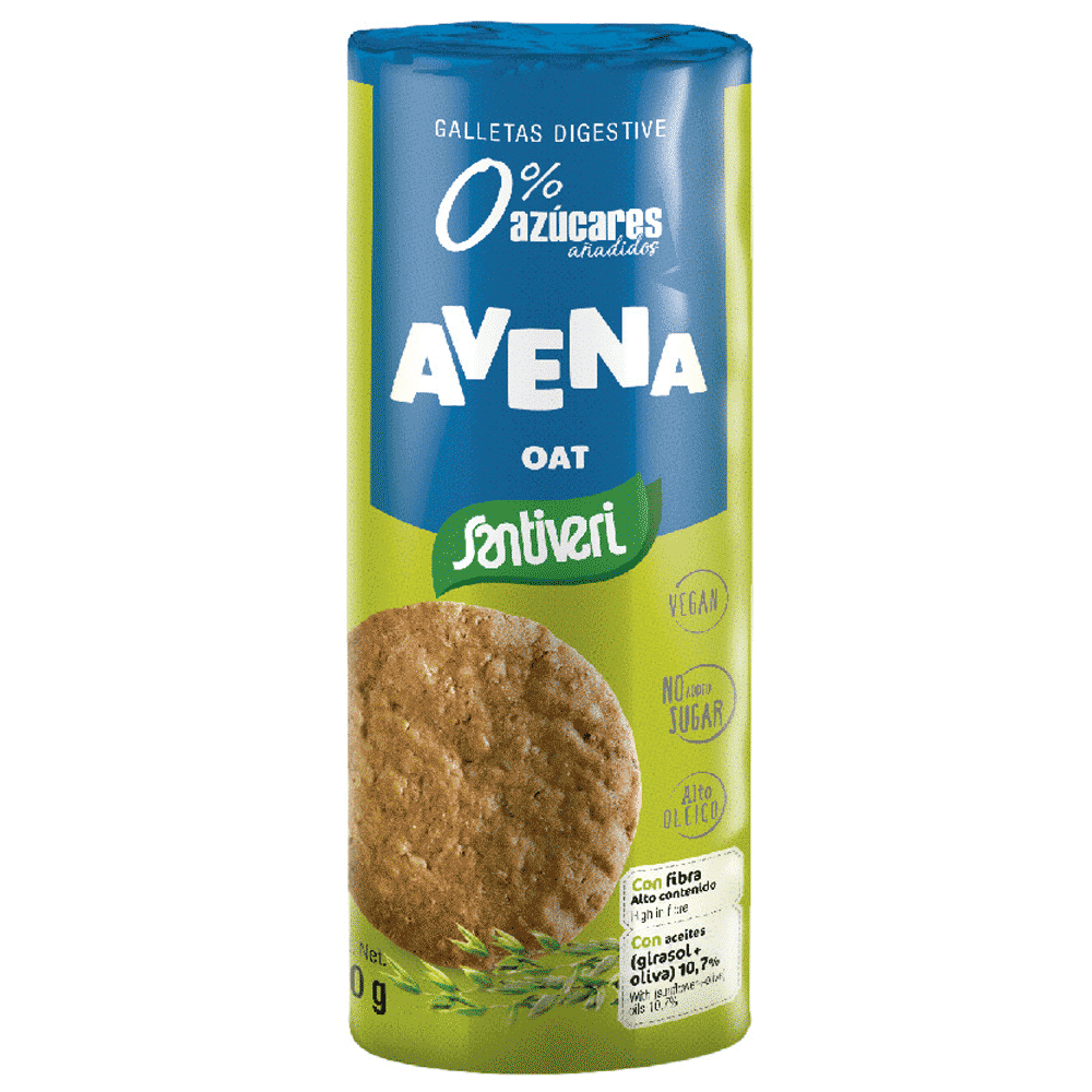 Bolachas-digestivas-aveia-Santiveri Bolachas Digestivas de Aveia, vegan