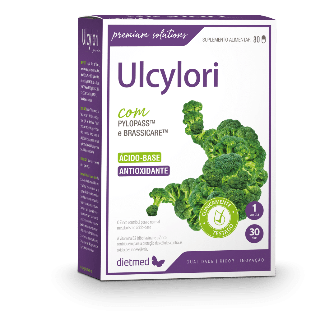 Ulcylori Ulcylori, suplemento alimentar sem glúten