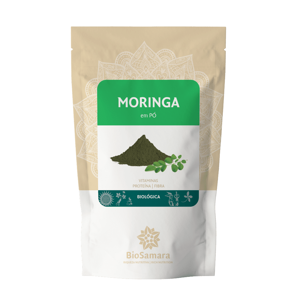 moringa po bio biosamara Moringa em Pó, biológica