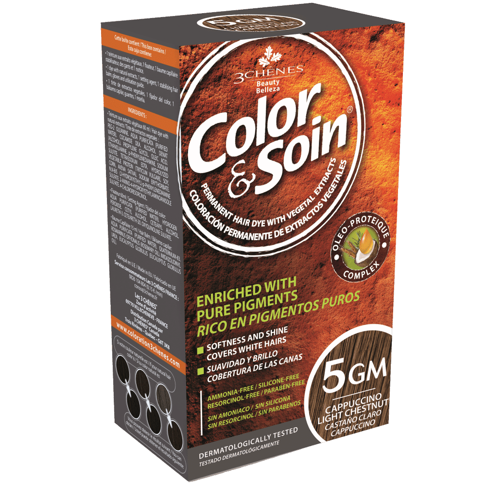 tinta permanente 5gm color e soin Castanho Claro Cappucino 5GM