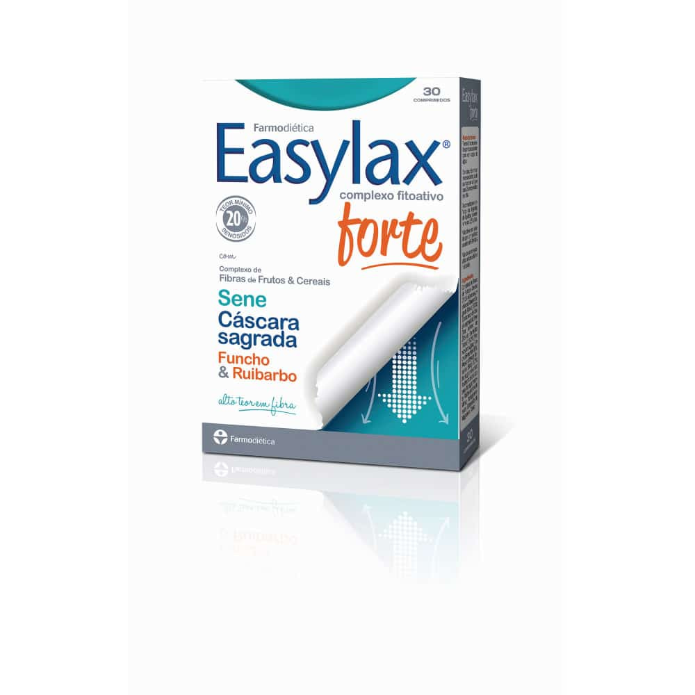 3D-Easylax-forte 30comprimidos farmodietca Easylax Forte, suplemento alimentar