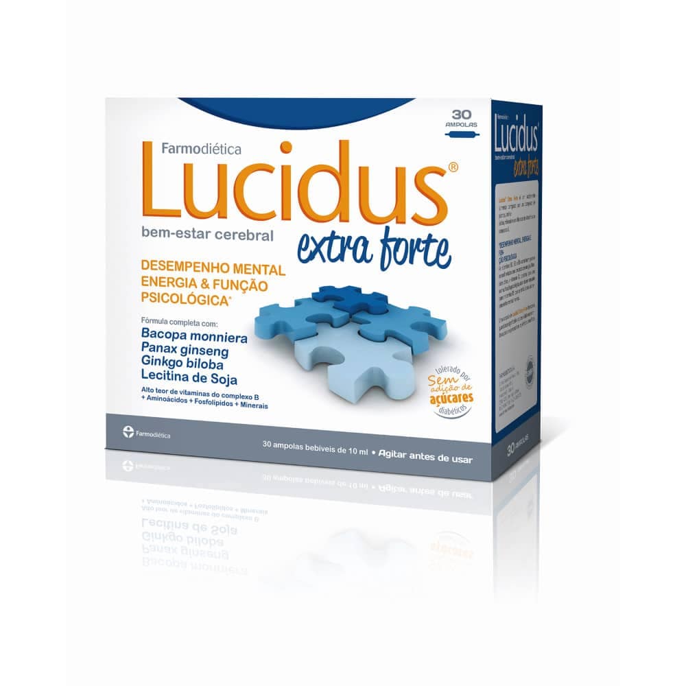 3D-Lucidus-Extra-Forte 30ampolas farmodietica Lucidus Extra Forte, suplemento alimentar