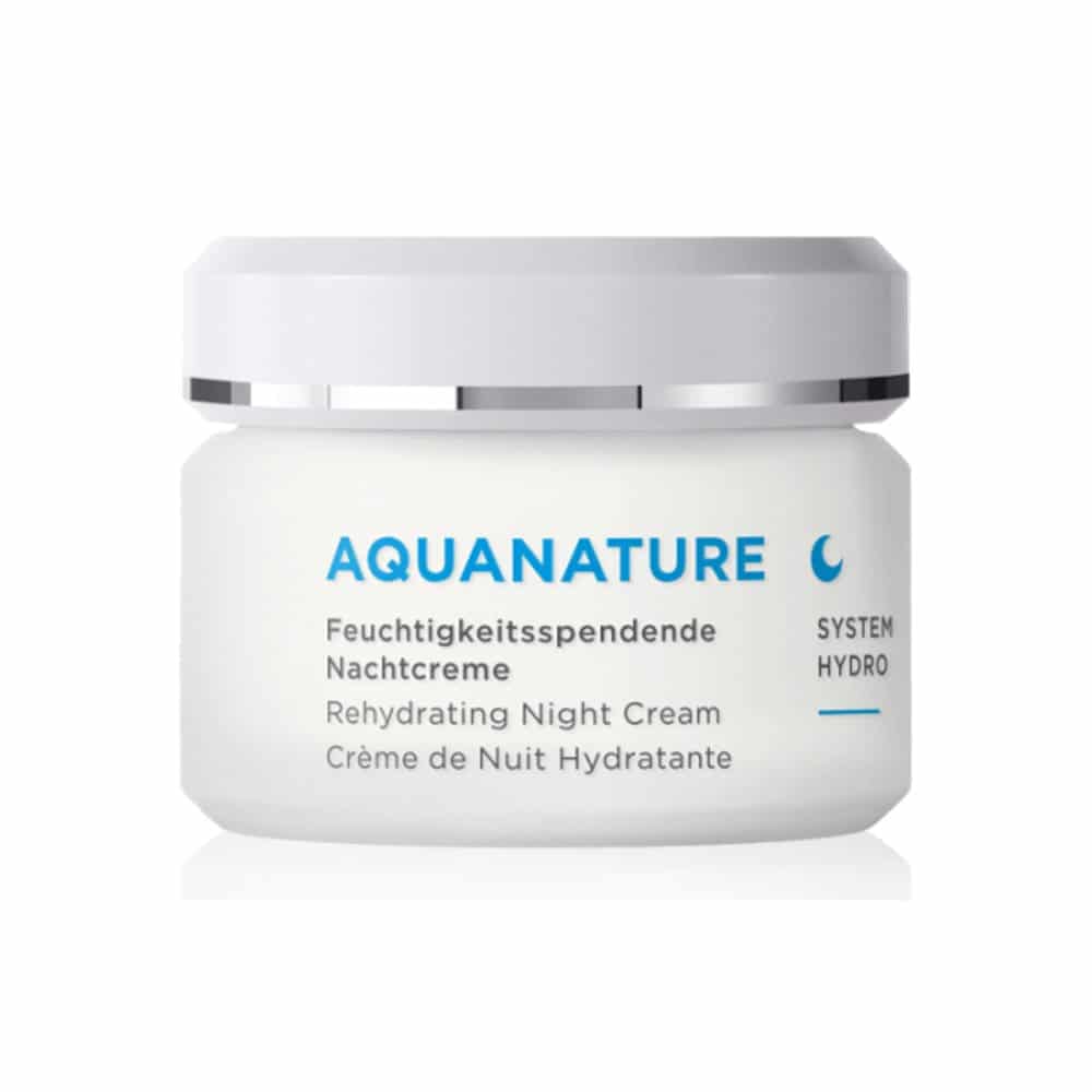 aquanature-Rehydrating-Night-Cream-borlind Rehydrating Night Cream, cosmética vegan