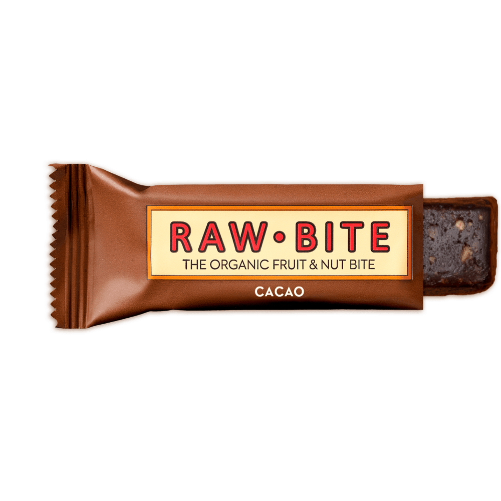 barra cacao 50g rawbite Barra de Cacau RawBite, biológica, sem açúcar, vegan