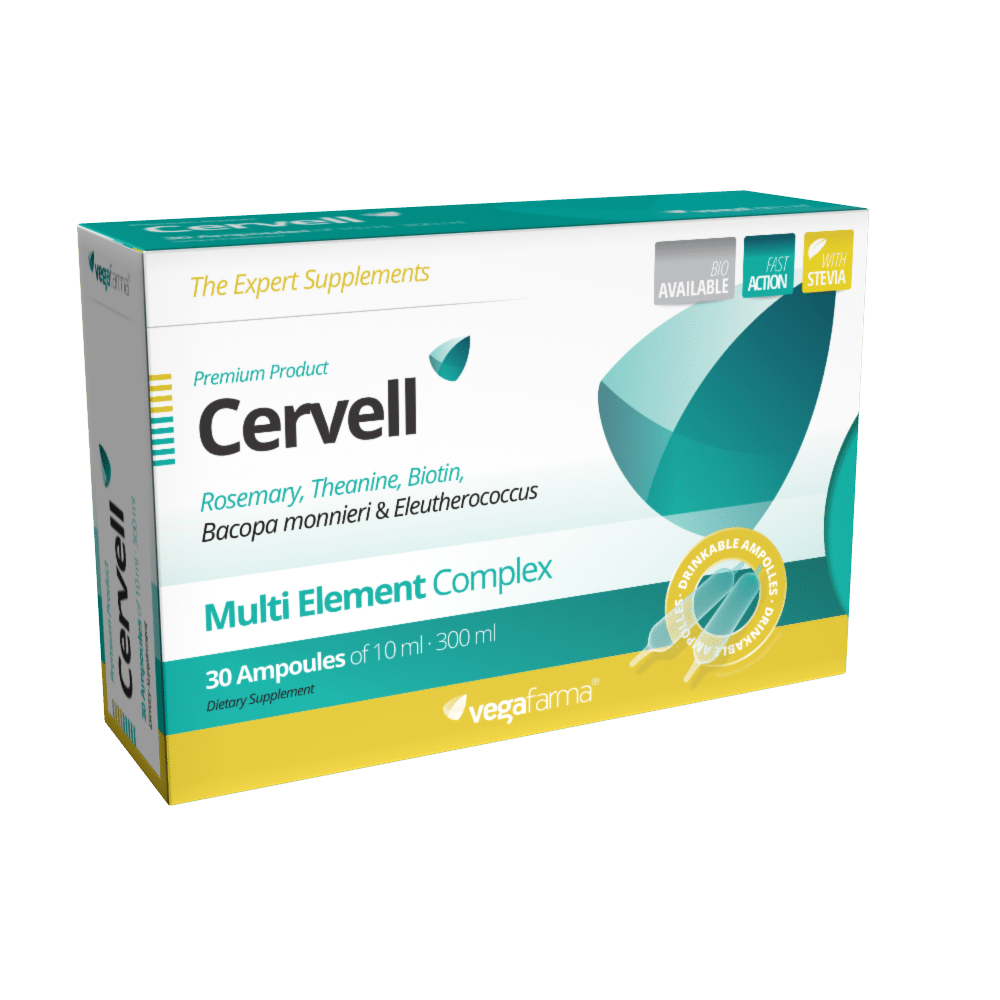 cervell 30 ampolas vegafarma Cervell Ampolas, biológico