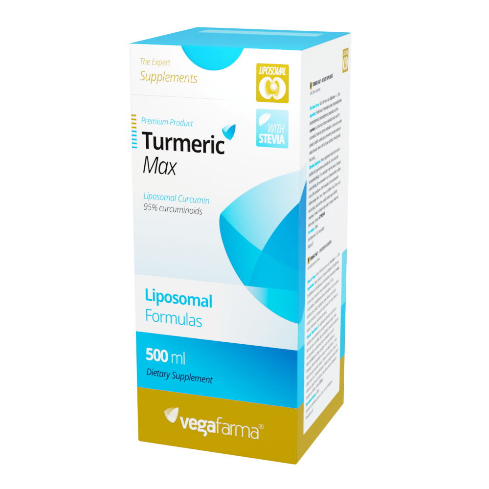 turmeric max 500ml lipossomal formulas vegafarma Turmeric Max