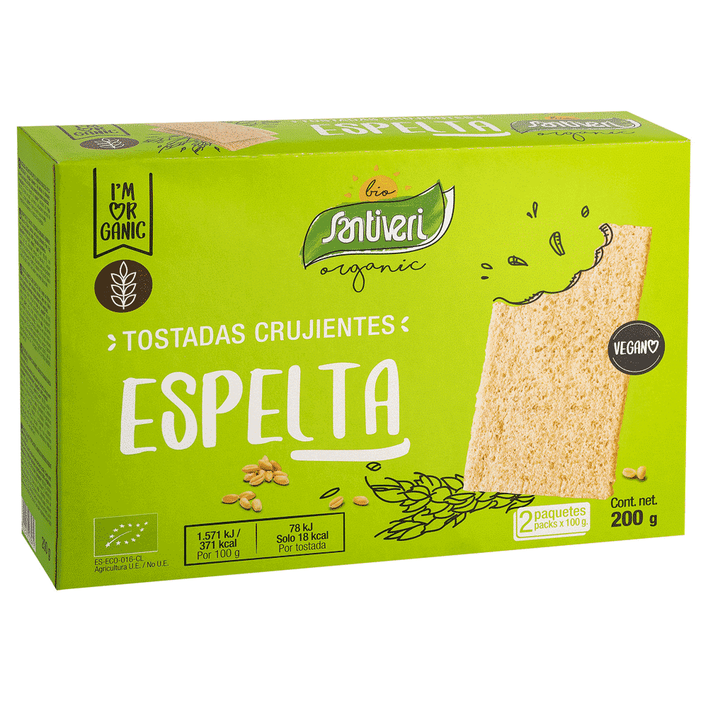 Tostas-espelta-bio-santiveri Tostas Ligeiras com Espelta Bio