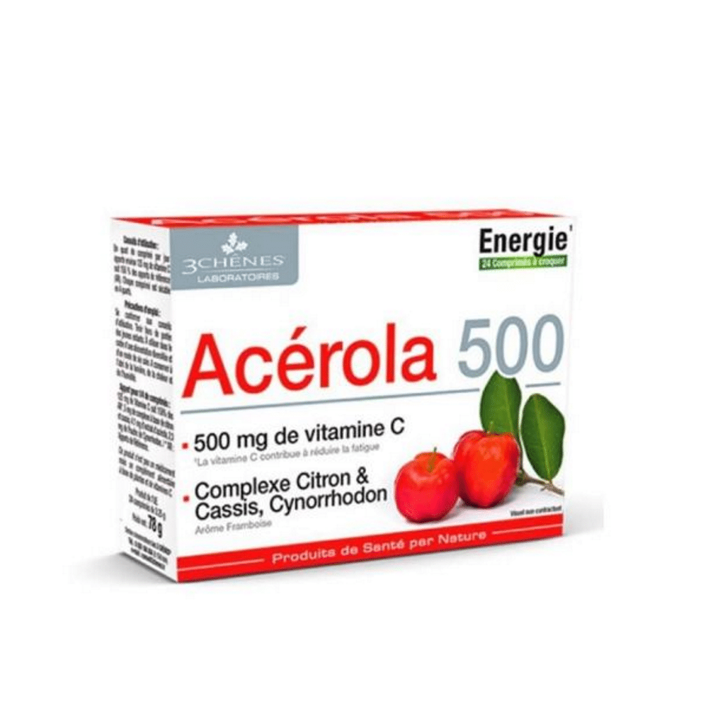Acerola 500 Acerola, suplemento alimentar