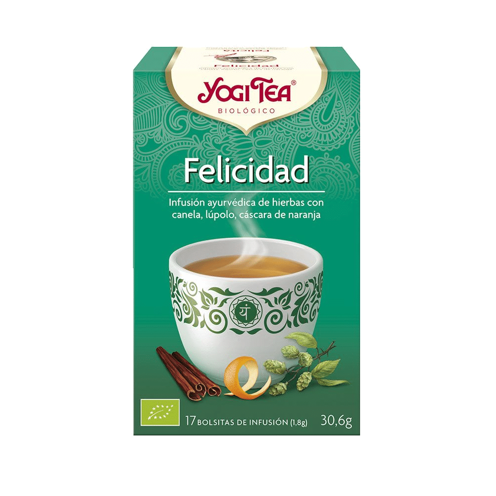 Infusão Felicidade Infusão Felicidade, biológica, sem glúten, vegan
