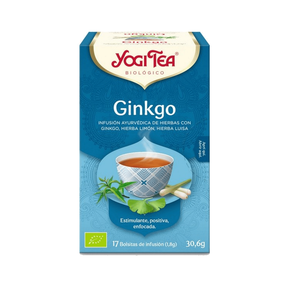 Infusão Ginkgo Infusão Ginkgo, biológico, sem glúten, vegan