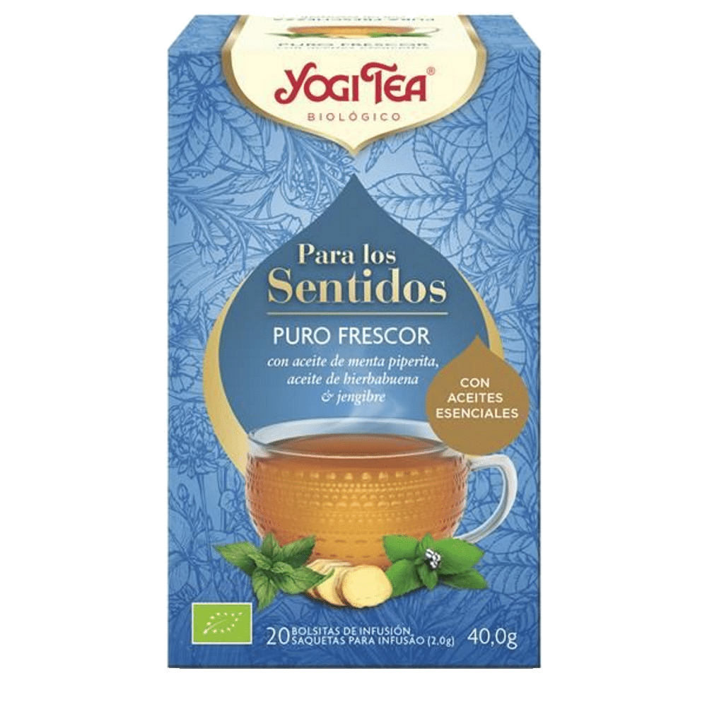 Infusão Sentidos Puro Fresco Infusão Sentidos Puro Fresco, biológica, sem glúten, vegan