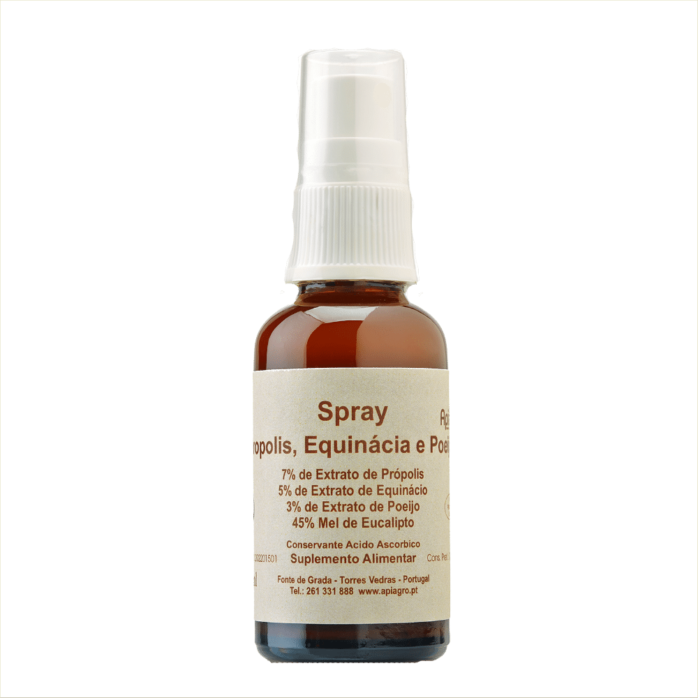 Spray Propólis Equinácia e Poejo Spray Propólis, Equinácia e Mel de Poejo