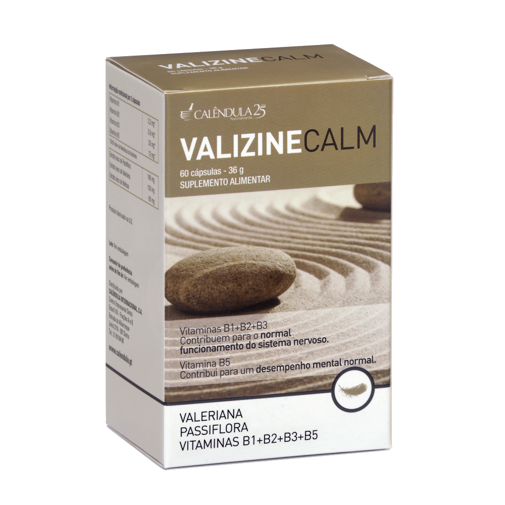Valzine calm cápsulas Valzine Calm, suplemento alimentar