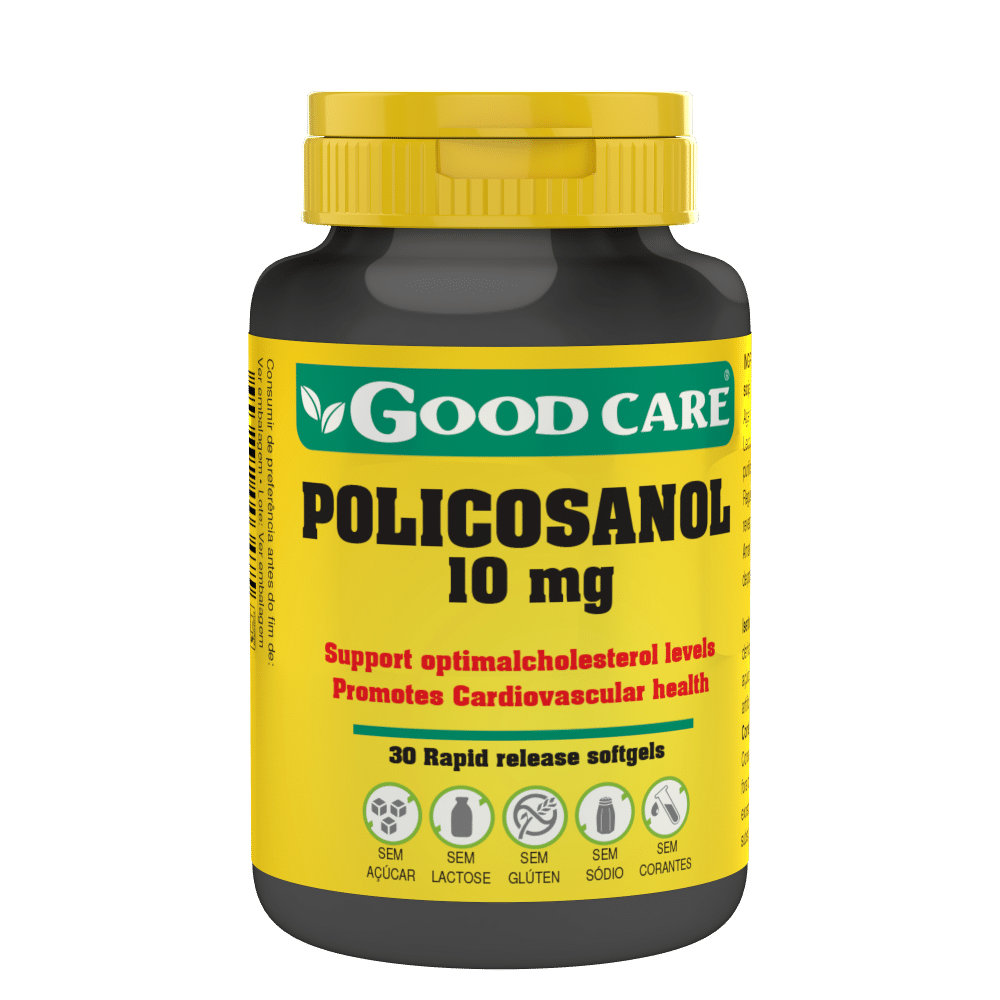 policosanol Policosanol, suplemento alimentar sem açúcar, sem glúten, sem lactose