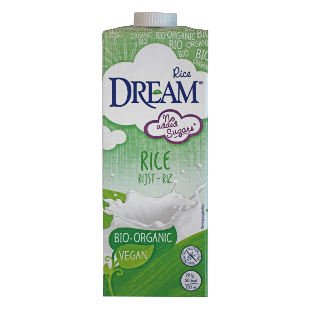 Bebida de Arroz Original BIO RDream 1L Bebida de Arroz Original, biológica, sem glúten, vegan