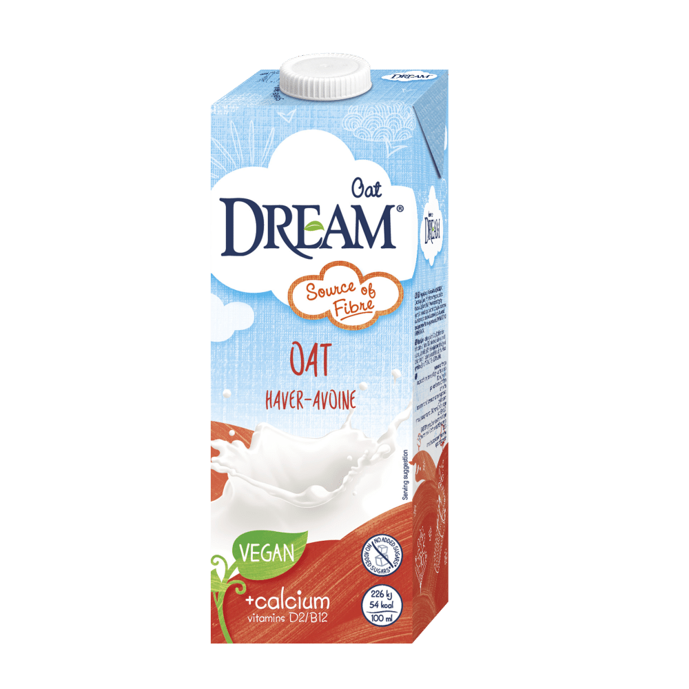 Bebida de Aveia com Cálcio Vit.D2&B12 RDream 1L Bebida de Aveia com Cálcio