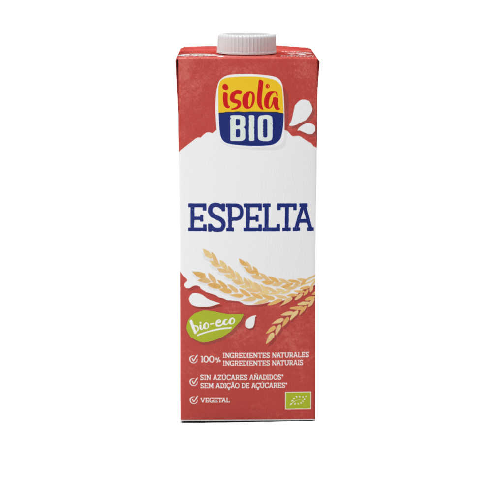 Bebida de Espelta Isola BIO 1L Bebida de Espelta, biológica, sem açúcar