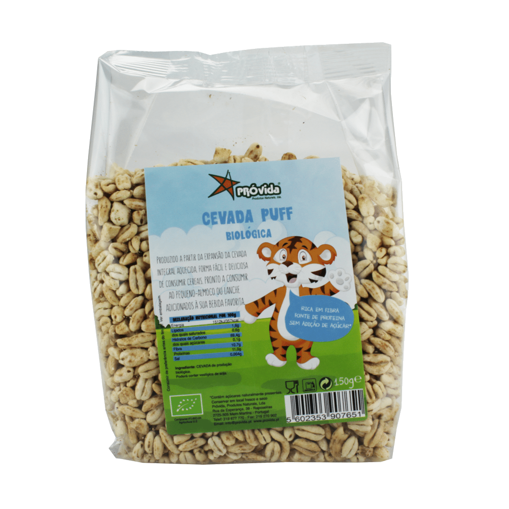 Cevada Puff BIO 150g Cevada Puff, biológica